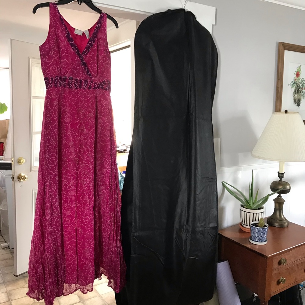 Batik-Style Maxi Dress